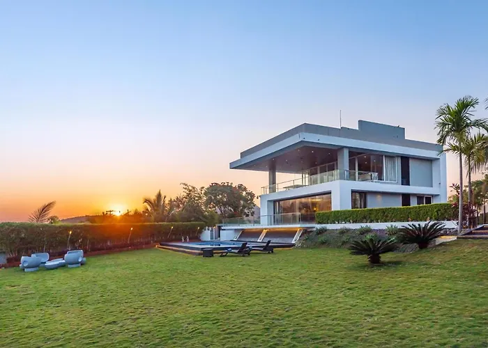 Saffronstays Jannat, Igatpuri 100 Percent Pet-Friendly Villa With Amazing Lake View Nashik